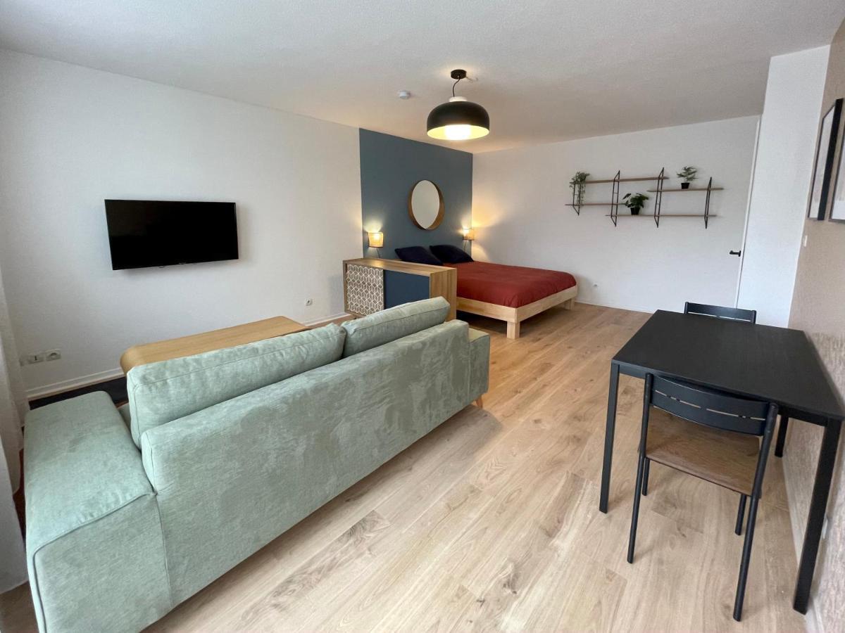 Grand Studio Joli Coeur - Calme Cosy Lumineux + Parking Apartamento Nancy Exterior foto